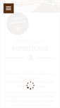Mobile Screenshot of konditorei-widmann.de